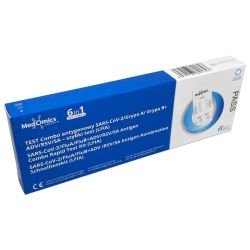 Test Medomics 6w1 do profesjonalnego użytku COVID-19, Grypa A/B, RSV, ADV, Strep A