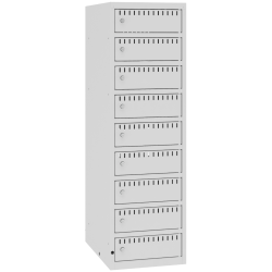 Stojąca szafka do ładowania akumulatorów - 9 skrytek - PCS M5109 Stojąca szafka do ładowania akumulatorów - 9 skrytek - PCS M5109