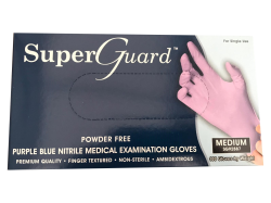 Rękawiczki nitrylowe SUPER GUARD 100 SZT. rozmiar - S